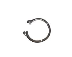Muffler pipe connector clamp
