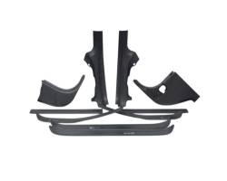 Footwell side trim