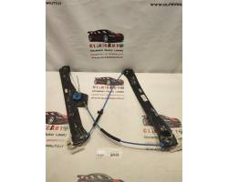 Door window regulator with motor
