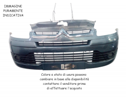 9646215477 PARAURTI ANTERIORE COMPLETO CITROEN C4 Berlina 1400 Benzina 65 KFU (2006) RICAMBI USATI