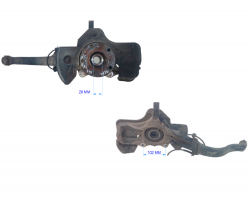 60624975 FUSELLO COMPLETO ANTERIORE SINISTRO ALFA ROMEO 147 Serie (937_) (05>10) 1900 Diesel 88 937A3000 (2006) RICAMBI USATI
