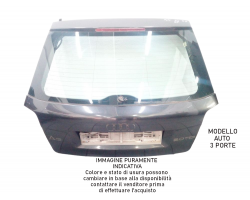 8P3827023AF PORTELLONE POSTERIORE COMPLETO AUDI A3 Serie (8P1) (03>05) 2000 Diesel 103 BKD (2005) RICAMBI USATI