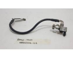 Negative earth cable battery