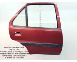 900898 PORTIERA POSTERIORE DESTRA CITROEN Saxo 2° Serie 1100 Benzina 44 (2001) RICAMBI USATI