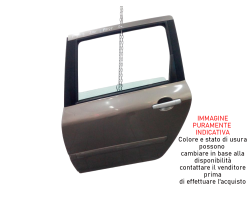 9008H8 PORTIERA POSTERIORE SINISTRA PEUGEOT 307 S. Wagon 2000 Diesel 79 RHS (2003) RICAMBI USATI