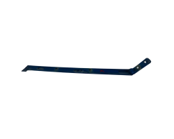 Sliding door rail trim