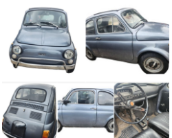 RICAMBI USATI AUTO FIAT 500 Serie 500F Benzina 499 (57>75)