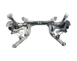 Rear axle beam with reducer