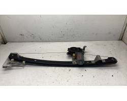 Door window regulator with motor