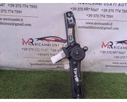 Door window regulator with motor