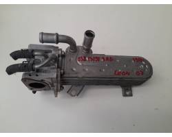 EGR valve cooler