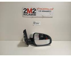 Specchio Retrovisore Destro Riscaldato Per Kia Sorento 2009-2014 - Vetro Di Ricambio Con Piastra