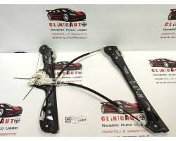 Door window regulator with motor