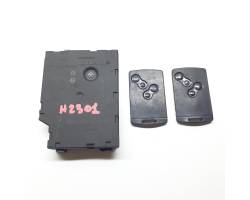 Ignition key card reader