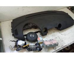 KIT AIRBAG COMPLETO MAZDA 2 Berlina 2° Serie Dj01-57k30b (07>)