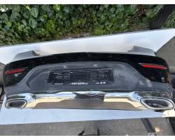 Rear bumper beam
