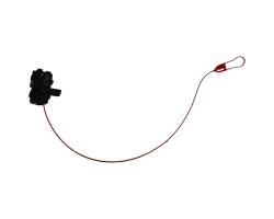 Fuel tank cap lock motor