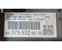 QUADRO STRUMENTI CITROEN C3 Serie 9837553280 HM05 (16>)