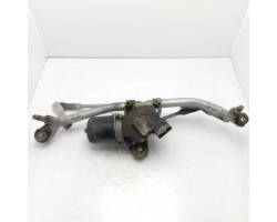 Windshield wiper linkage and motor