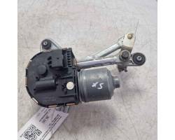 Windshield wiper linkage and motor