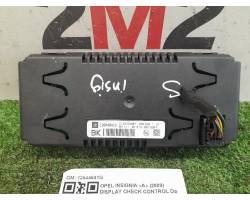 DISPLAY MULTIFUNZIONE COMPUTER DI BORDO OPEL Insignia Berlina 12844841G A20DTH (08>17)