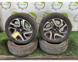 4 CERCHI IN LEGA RENAULT Captur Serie 205/55R17 (13>19)
