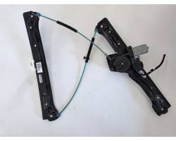 Door window regulator with motor