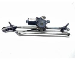 Windshield wiper linkage and motor