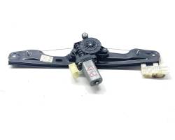 Door window regulator with motor