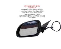 SPECCHIETTO RETROVISORE SINISTRO AUDI A3 Cabriolet Serie (8P7) 8P7858531B3FZ BLS (08>13)