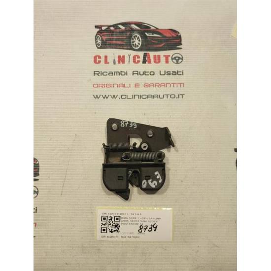 SERRATURA BLOCCO TAPPEZZERIA POSTERIORE SX BMW Serie 3 E90 Berlina 5220 7112863 (05>08)