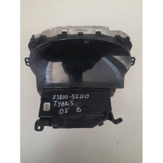 Connects2 Mascherina Autoradio Per Toyota Yaris 1999-2003 - Colore Nero, Piastra Di Adattamento Per Cruscotto