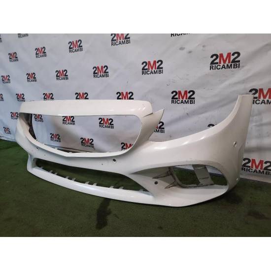 KIMISS 3 Pezzi Rifiniture Paraurti Anteriore Nero Lucido Per Mercedes Classe C W205 C205 AMG Line (2015-2018)