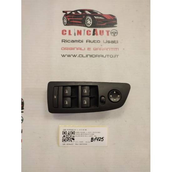 PULSANTIERA ANTERIORE SINISTRA BMW Serie Serie (E87) 9155491-01