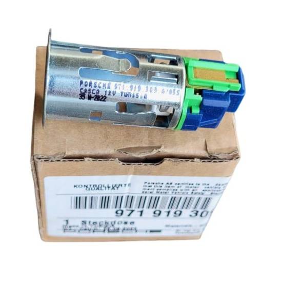 Accendisigari 12V Maschio/Femmina 1JO919309 Verde - Ricambio Auto Per VW Golf, Passat, Polo, Transporter (1998-2005)