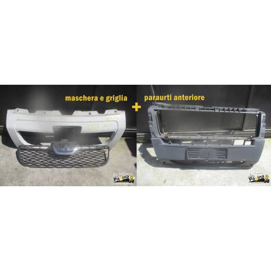 Paraurti Anteriore In Acciaio Per Peugeot Boxer (2014-2025) – Diametro 63 Mm, Nero