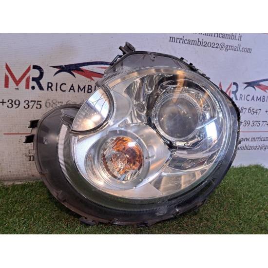Copri Faro Anteriore Destro Per Mini Cooper R60 Countryman - ABS Cromato, Sostitutivo 51139801573 - Foto 2