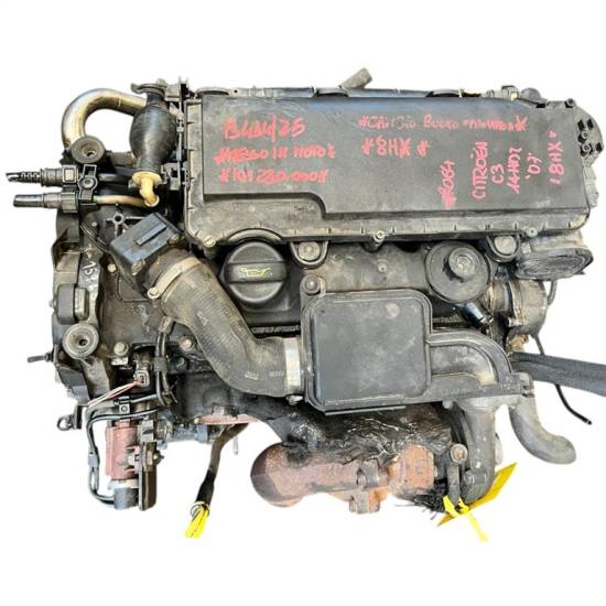 MOTORE COMPLETO CITROEN C3 1° Serie 8HX DV4TD/8HX diesel 14 (02>05)