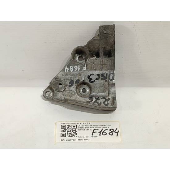 SUPPORTO MOTORE LAND ROVER Discovery Serie III QVU500340 276DT diesel 2720 (04>10)