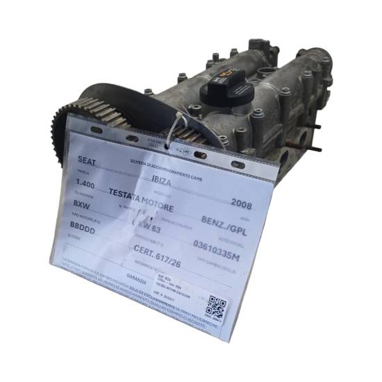 TESTA COMPLETA SEAT Ibiza Serie 036103351M BXW Bifuel/Gas 1390 (08>12)