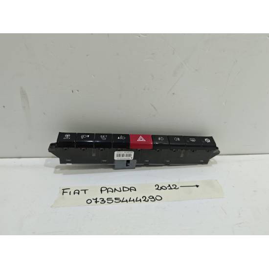 PULSANTIERA CENTRALE FIAT Panda 3° Serie 07355444290 (12>)