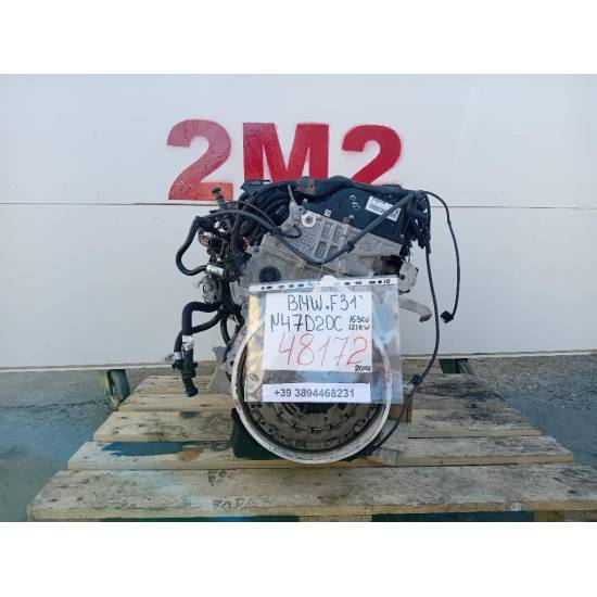 MOTORE COMPLETO BMW Serie 3 F31 Touring N47D20C 163 CV 121 KW N47D20C diesel 1995 (11>)