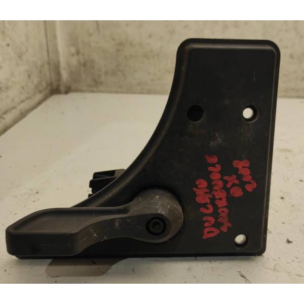 KIMISS Maniglia Interna Porta Anteriore Destra Per Volkswagen MK4 (1999-2004) - Sostituzione ABS Nera, Guida A Sinistra