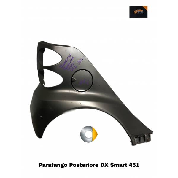 Rfeeuubft Per Smart 451 Fortwo 2009-2015 Nel Fibra Di Carbonio - Foto 6