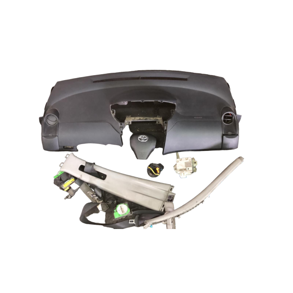 KIT AIRBAG COMPLETO TOYOTA Yaris Serie (08>11) 1400 Diesel 66 (2009