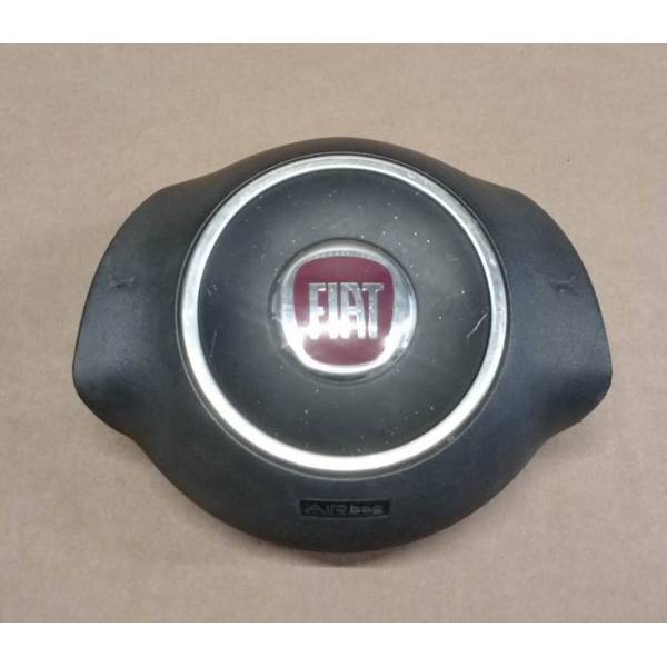Airbag Conducteur Noir Pour Fiat 500 II (2007-2015) - Réf. 735452883 - Occasion Bon état