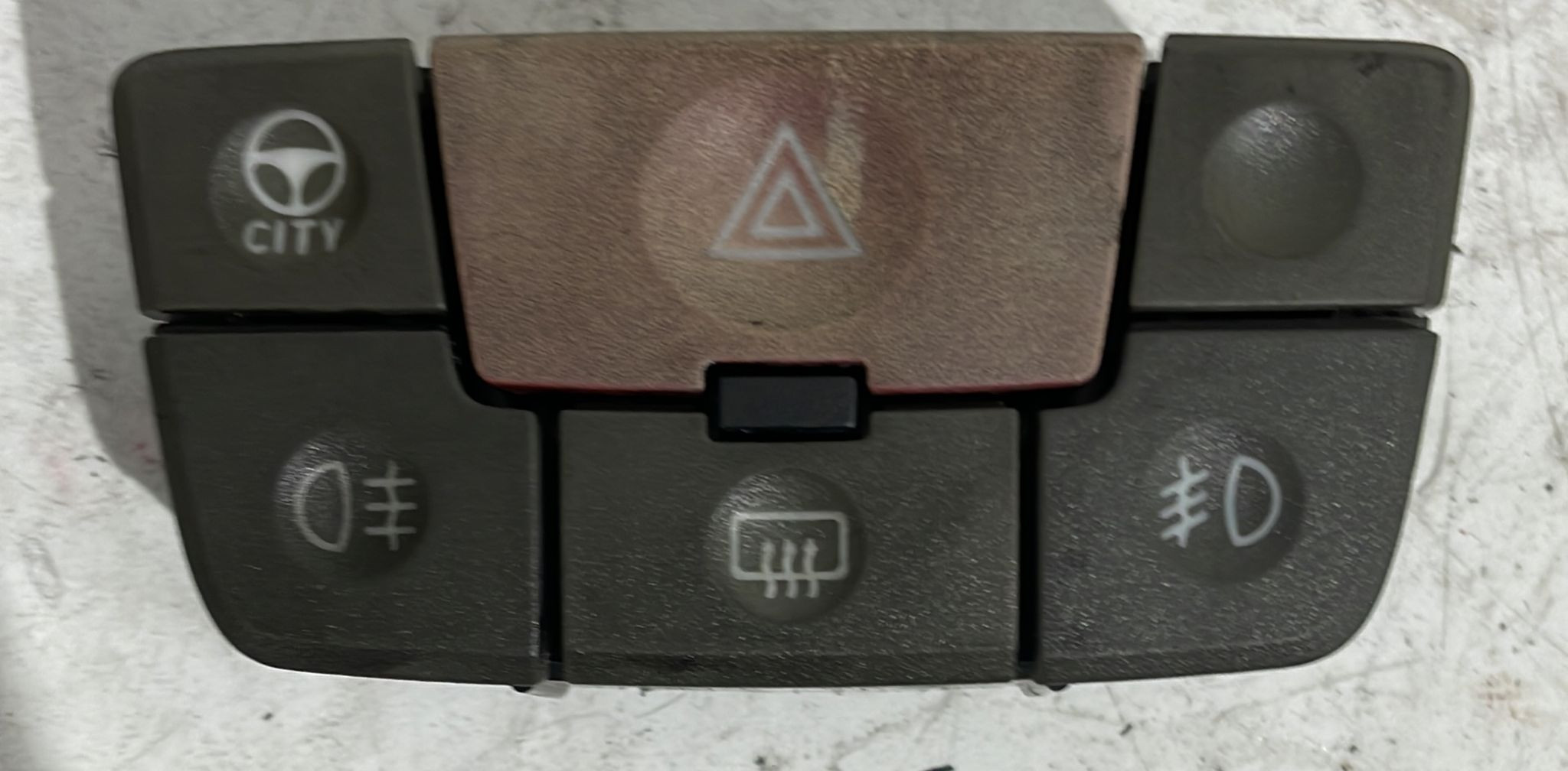 Comando Pulsante Warning Fari Retronebbia – Compatibile Con Renault Laguna 2 Ed Espace 4 - 2
