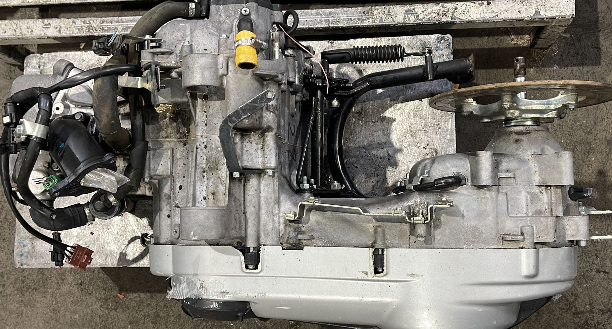 PINZA FRENO DI STAZIONAMENTO RUOTA POSTERIORE ORIGINALE PIAGGIO MP3 250 - Foto 7