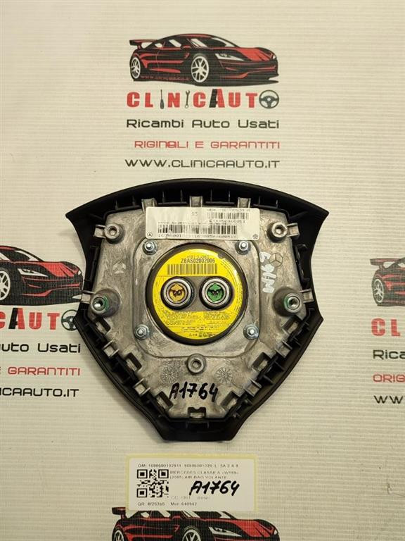 Airbag Volant Mercedes Classe A W169 – Référence 1618289940, Occasion, Origine France