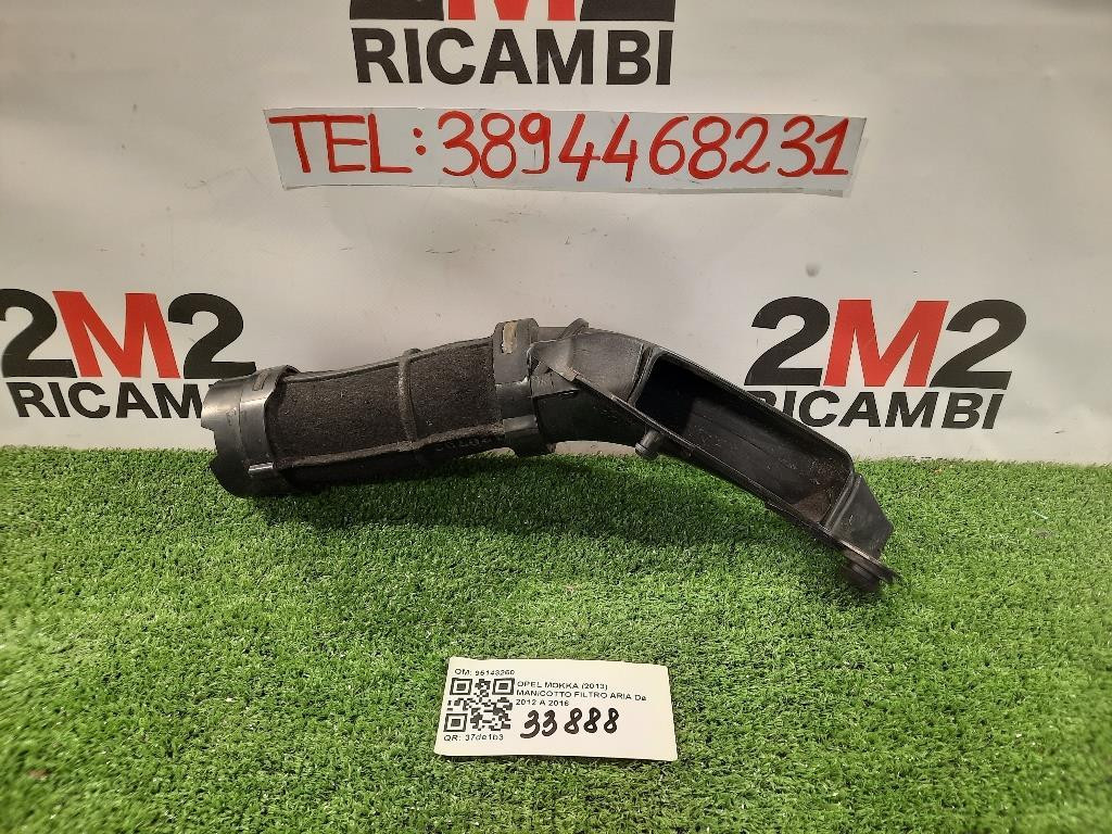 TUBO MANICOTTO ASPIRAZIONE ARIA - ALFA ROMEO GIULIETTA - 1,6 MJT - 77KW